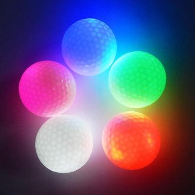 Led Golf Ball Flashing Ball Golf Supplies