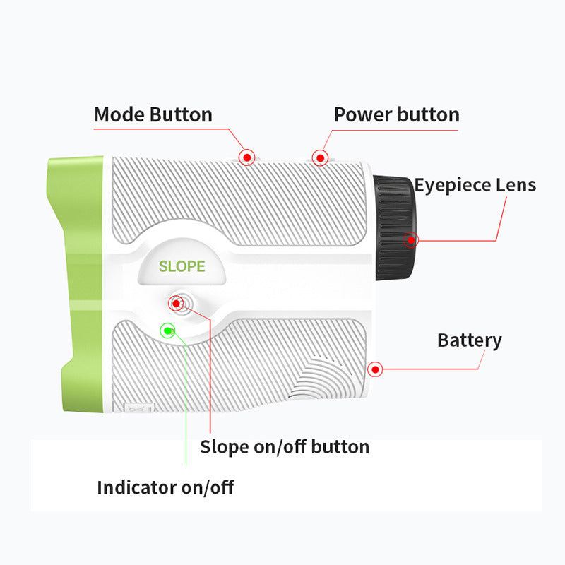 Laser Rangefinder Telescope Outdoor Electronic Ruler Infrared Outdoor Golf Distance Measurement